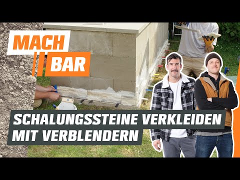 Cladding a garden wall – installing natural stone cladding 💪 | OBI