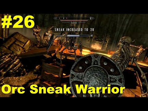 Skyrim Orc One handed Sneak Warrior on Legendary Difficulty - 26