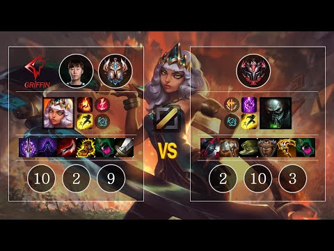 GRF jjun Qiyana vs Urgot Mid - KR Patch 10.11