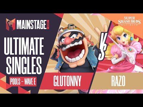 Glutonny vs Razo - SSBU Singles: Pools Wave E - Mainstage 2021 | Wario vs Peach