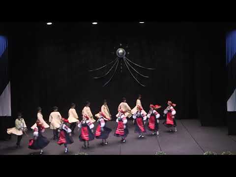 Ullo Toomi 120 võistutantsimine - Tartu Ülikooli Rahvakunstiansambli põhirühm - Otsapandjatse