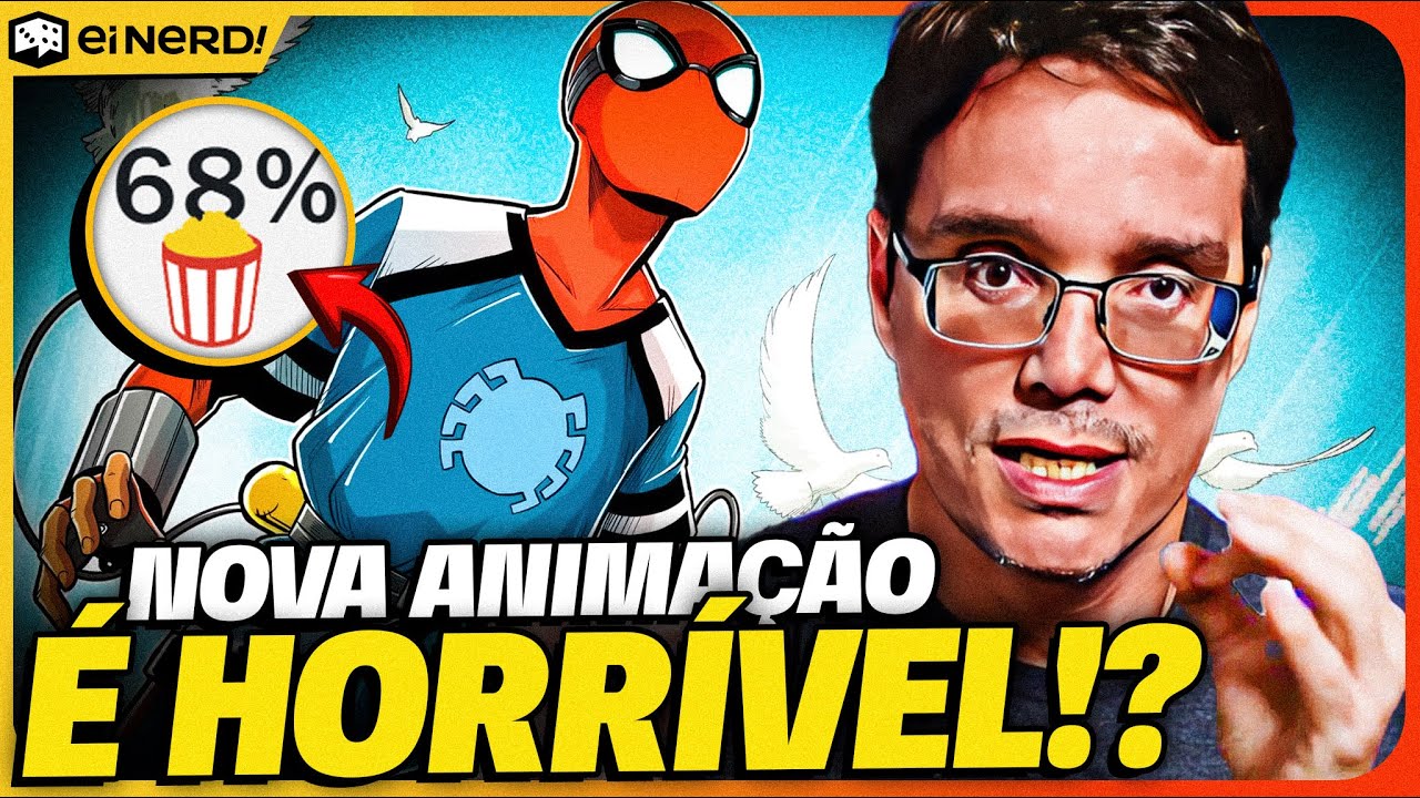 NOVA ANIMAÇÃO DO HOMEM-ARANHA É HORRÍVEL? MINHA OPINIÃO SINCERA!