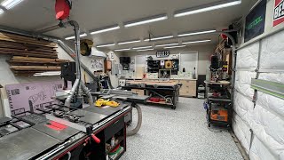 My 3 Car Garage Woodworking Shop In Detail - Woodworking Shop Tour 2021 - Woodworking Wisdom
