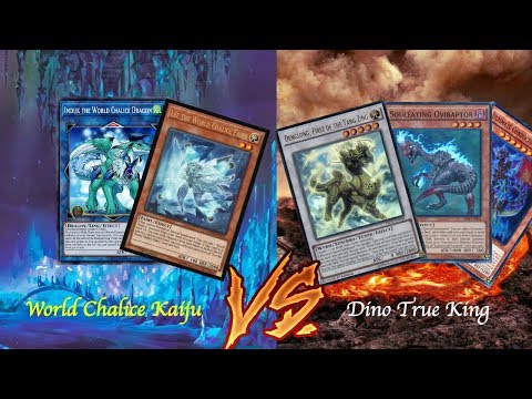 World Chalice Kaiju VS True King Dino!!! Real Life Duel!!!
