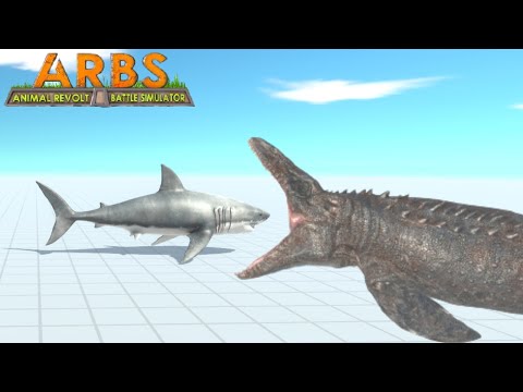 New Mosasaurus vs strong units |Animal Revolt Battle Simulator