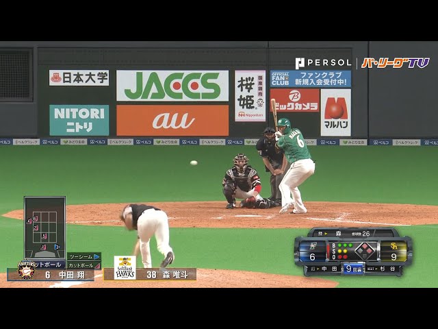 ファイターズ・中田　ホークス・森 「黄金のプライド」をかけた対決