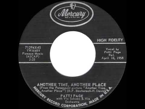 1958 HITS ARCHIVE: Another Time, Another Place - Patti Page