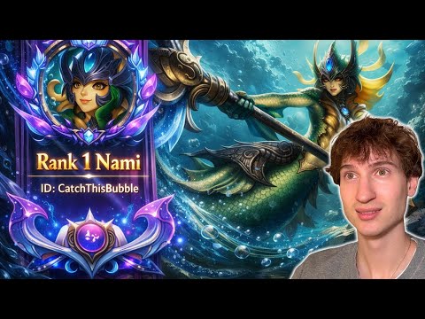 Wild Rift: RANK 1 NAMI IS TOO GOOD (9.8 KDA)