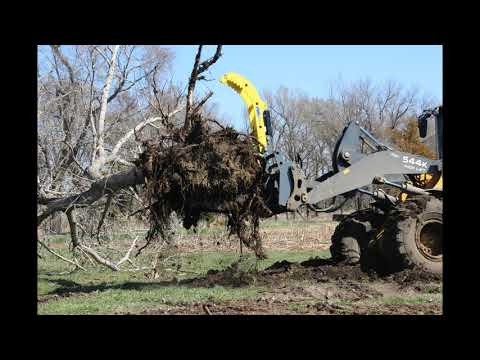 The MDS Rip Saw for Wheel Loaders