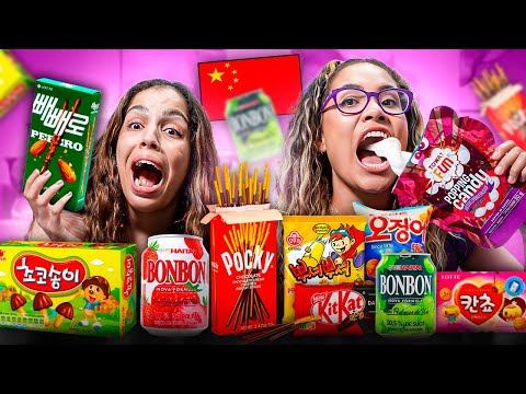 TESTANDO OS PIORES DOCES DA CHINA - COM RAFAELLA BALTAR