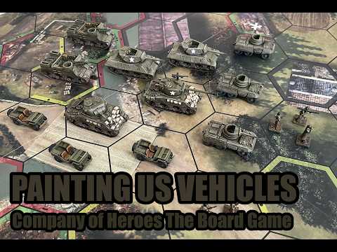 Painting US tanks