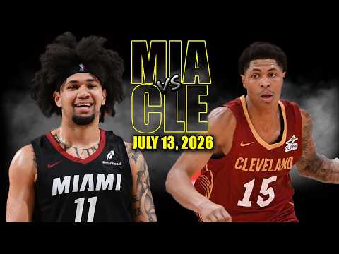 Miami Heat vs Cleveland Cavaliers Full Game Highlights - July 13, 2026 | NBA Summer League