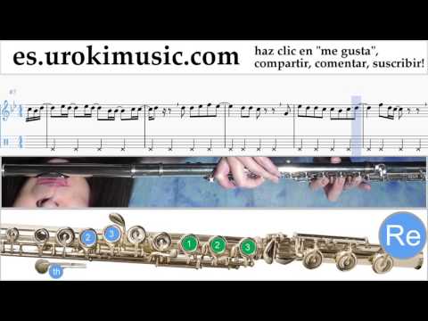 Tutorial de Flauta Prince Royce Ft. Farruko - Ganas Locas Clases Notas Parte#2 um-nthli927