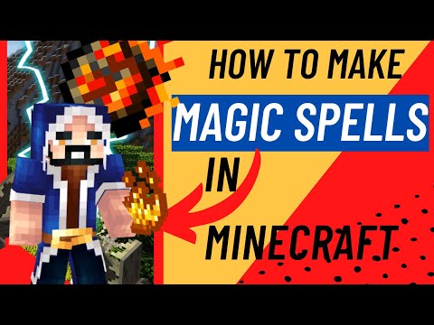 MAGIC SPELLS in MINECRAFT!! (Commandblock Tutorial)