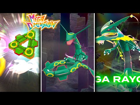 HOW TO CATCH RAYQUAZA IN POKEMON LEGENDS Z-A! Easy Donut Recipe / Mega Dimension
