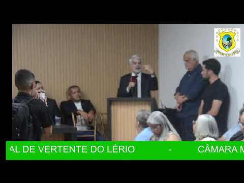 Solenidade Magna de Outorga do Título de Cidadão de Vertente do Lério pela Câmara Municipal.