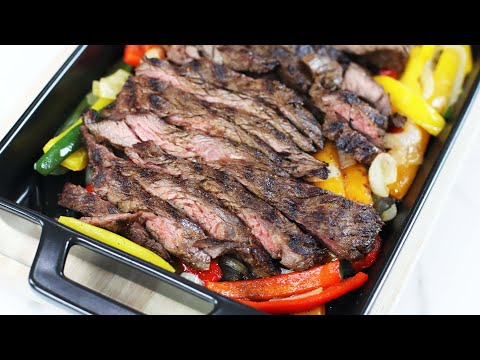 Fajitas de carne- Fajitas de res