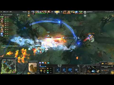 Alliance vs Fnatic - Game 1 (Starladder VIII - LAN Ro4)