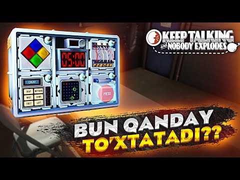BU O'YINNI QANDAY QILIB O'YNAYDI? SAPYOR SIMULATOR - Keep Talking and Nobody Explodes