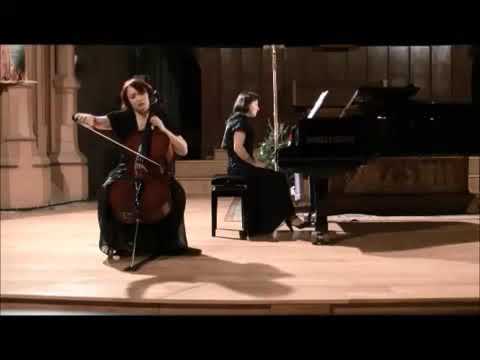 Locatelli – Cello Sonata in D Major, II. Adagio | Anna Nuzha & Inna Dovbnya (Live)