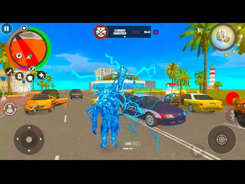 Rope hero vice town mutant giant vs stone giant (Games Kon)– HD Android Gameplay