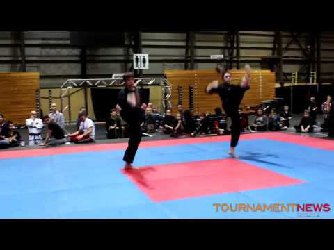 Team Su Antienne Torette Synchronized Forms at Quebec Open 2013