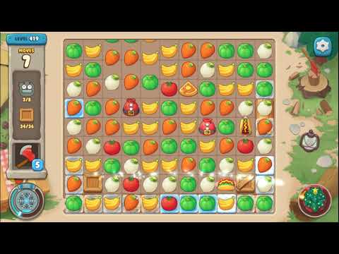 We Bare Bears match3 repairs level 419