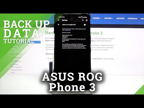 How to Enable Google Backup in ASUS ROG Phone 3 – Activate Backup Option