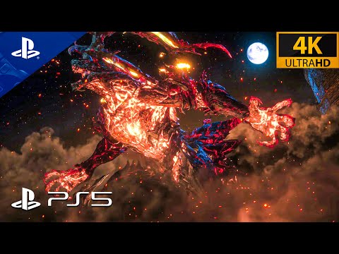 Phoenix vs Eikon of fire | Final Fantasy 16 New Gameplay LOOKS ABSOLUTELY AMAZING on PS5 4K