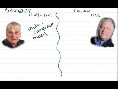 Models of Working Memory