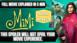 Mimi movie review in 5 min || Movie Explained || #SpoilerDost