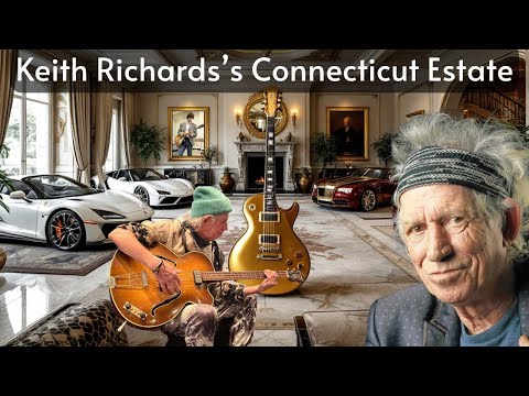 Keith Richards’s Connecticut Estate – A Rebel Guitarist’s Life of Rock, Family, and Secrets