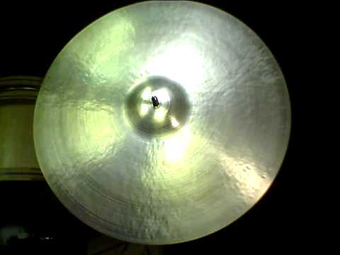 22 Kontroversial Ride, 2240g - Handcrafted cymbals by Craig Lauritsen..MOV