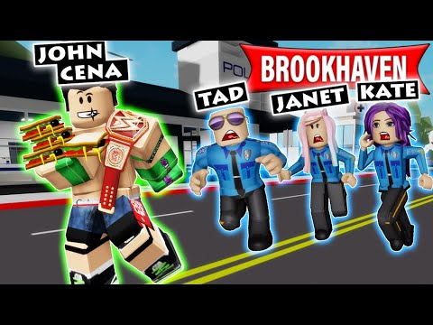 John Cena Stole All of the Sandwiches in Brookhaven! | Roblox Roleplay