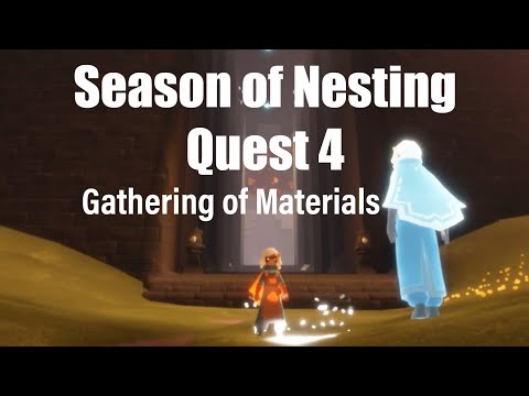 Season of Nesting Quest # 4 | Gathering Materials from the Forest | Sky:Children of the Light Beta