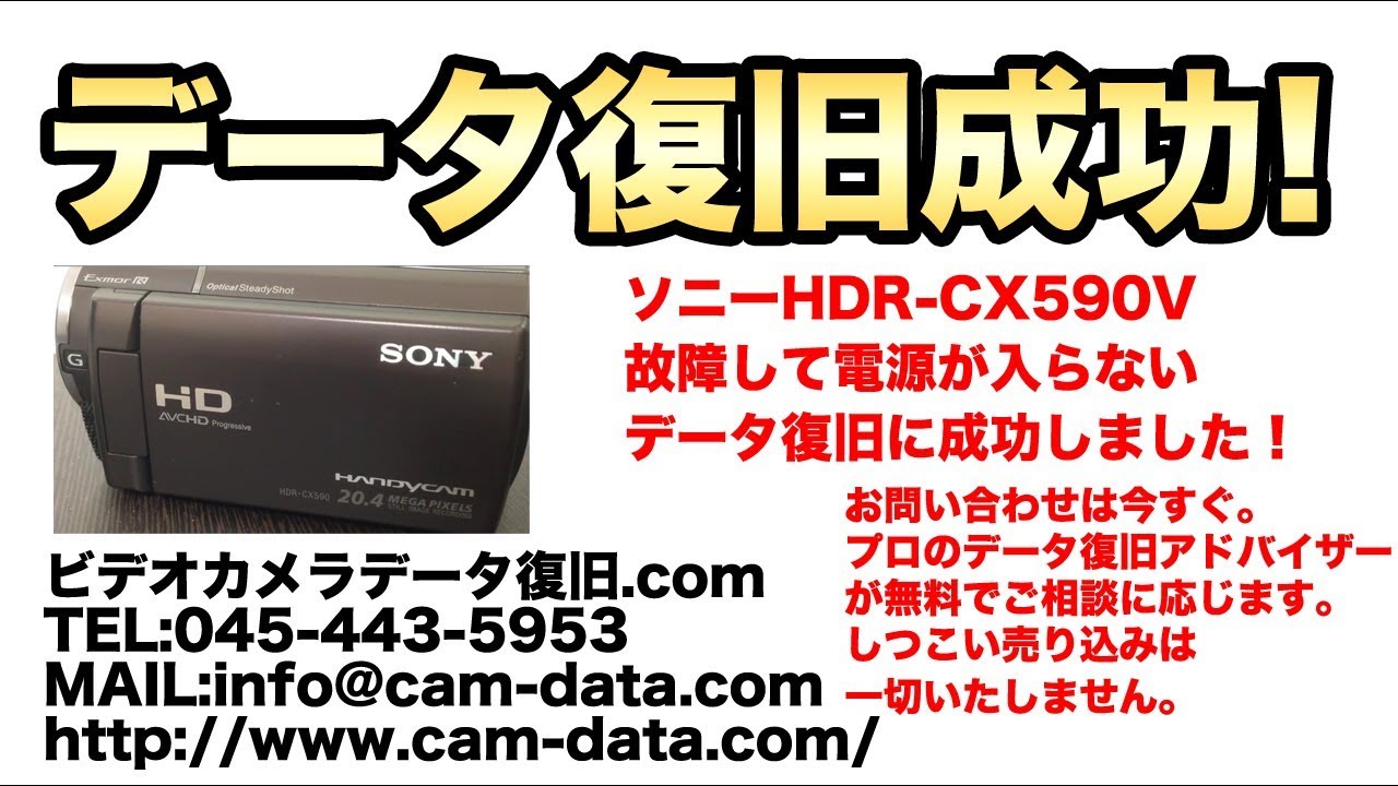 動作確認OK】SONY Handycam HDR-CX590V HDR-CX590V | デジタル