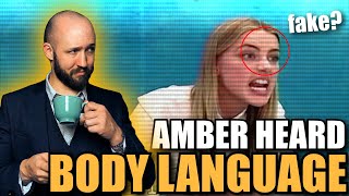 Body Language Analyst REACTS to Amber Heard's CRINGE Deposition | Faces Episode 15