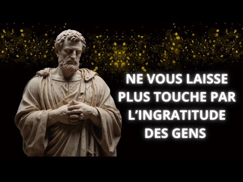 10 Leçons stoïciennes pour ne plus être affecté par l'ingratitude
