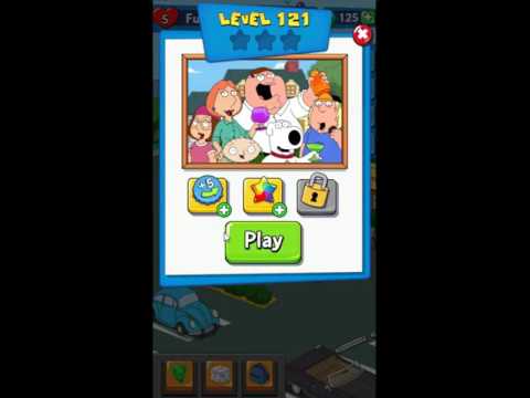 Family Guy Another Freakin Mobile Game Level 121 - NO BOOSTERS