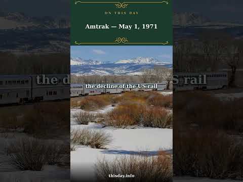 Amtrak — May 1, 1971