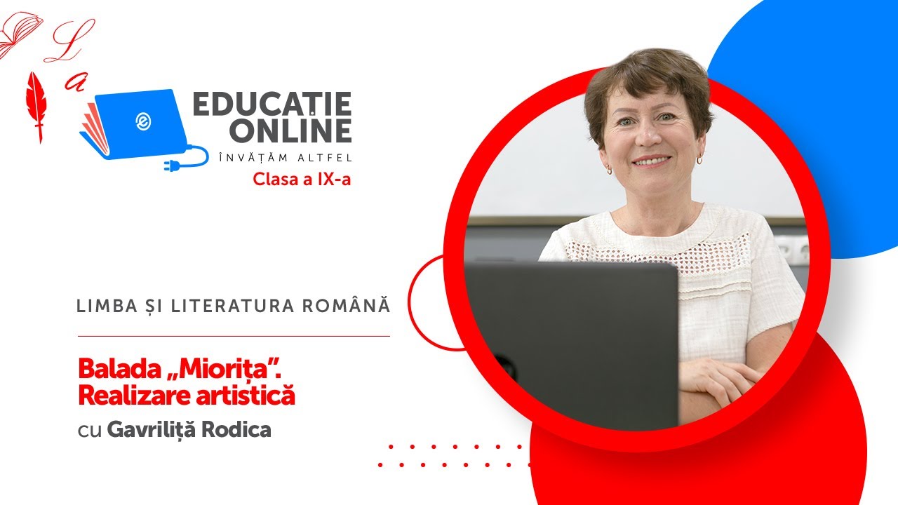Limba ?i literatura român?, clasa a IX a, Balada ,,Miori?a”. Realizare artistic?