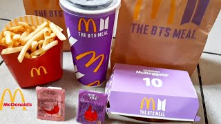 BTS MEAL ||McDonald's THE BTS MEAL-Unboxing Taiwan