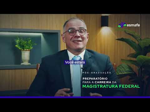 Apresentação do curso Preparatório Presencial Magistratura Federal