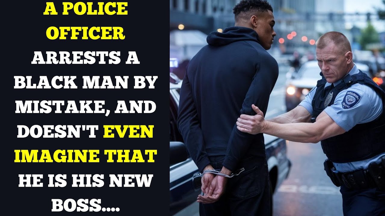 A POLICE OFFICER ARRESTS A BLACK MAN BY MISTAKE, AND DOESN'T EVEN IMAGINE THAT HE IS HIS NEW BOSS...