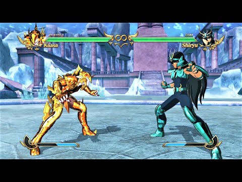 Lyumnades Kaasa vs Dragon Shiryu (Hardest AI) - Saint Seiya: Soldiers' Soul