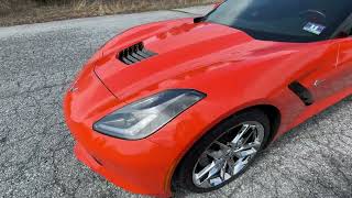 2019 Chevrolet Corvette Stingray Convertible Z51 Imperfections