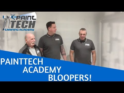 PaintTech Academy Ireland Hilarious Damien Blooper!