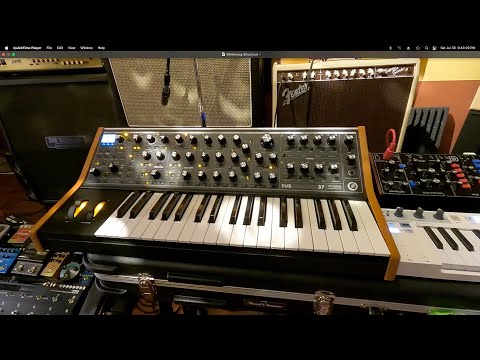 Minimoog Shootout.   Behringer Model D vs Arturia Analog Lab Mini vs Moog Subsequent 37