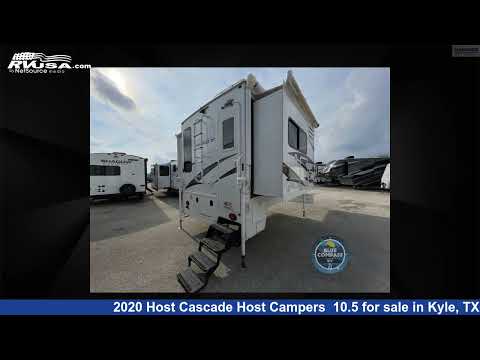 Magnificent 2020 Host Cascade Truck Camper RV For Sale in Kyle, TX | RVUSA.com