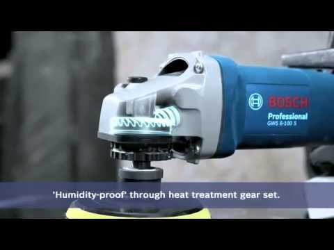 Bosch angle grinder - gws 6-100 s professional